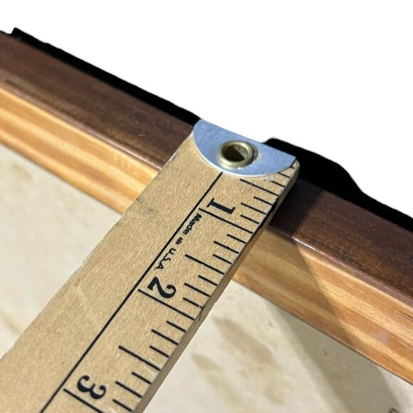 Fern Beckham Compassionate Christ Vintage Framed Print Religious Art 19x15 - Picture 3 of 6